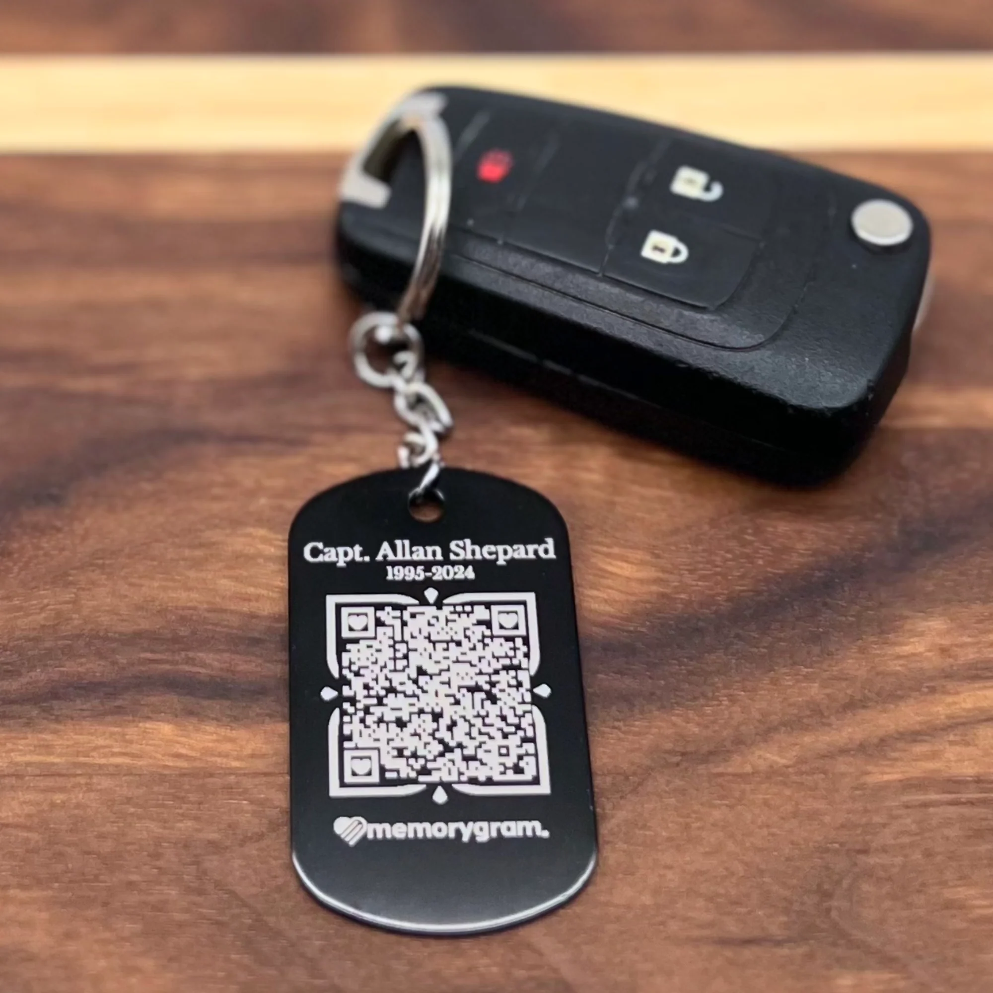Matching QR Dog Tag Necklace: Includes Virtual Memorial & Voice Feature - Image 6