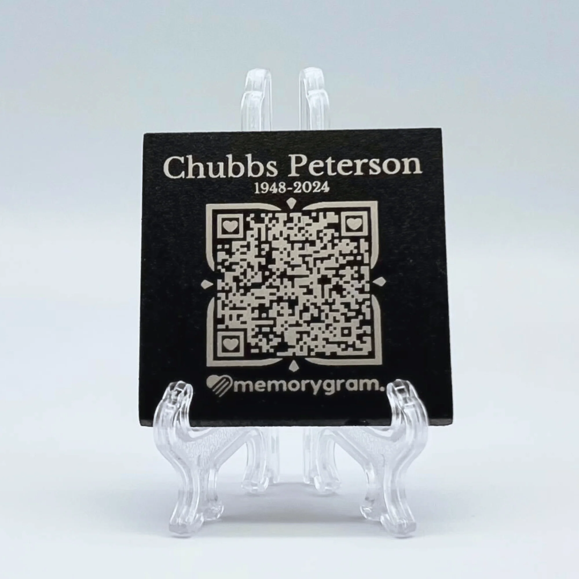Memorygram QR Medallion: Includes Virtual Memorial & Voice Feature - Image 17