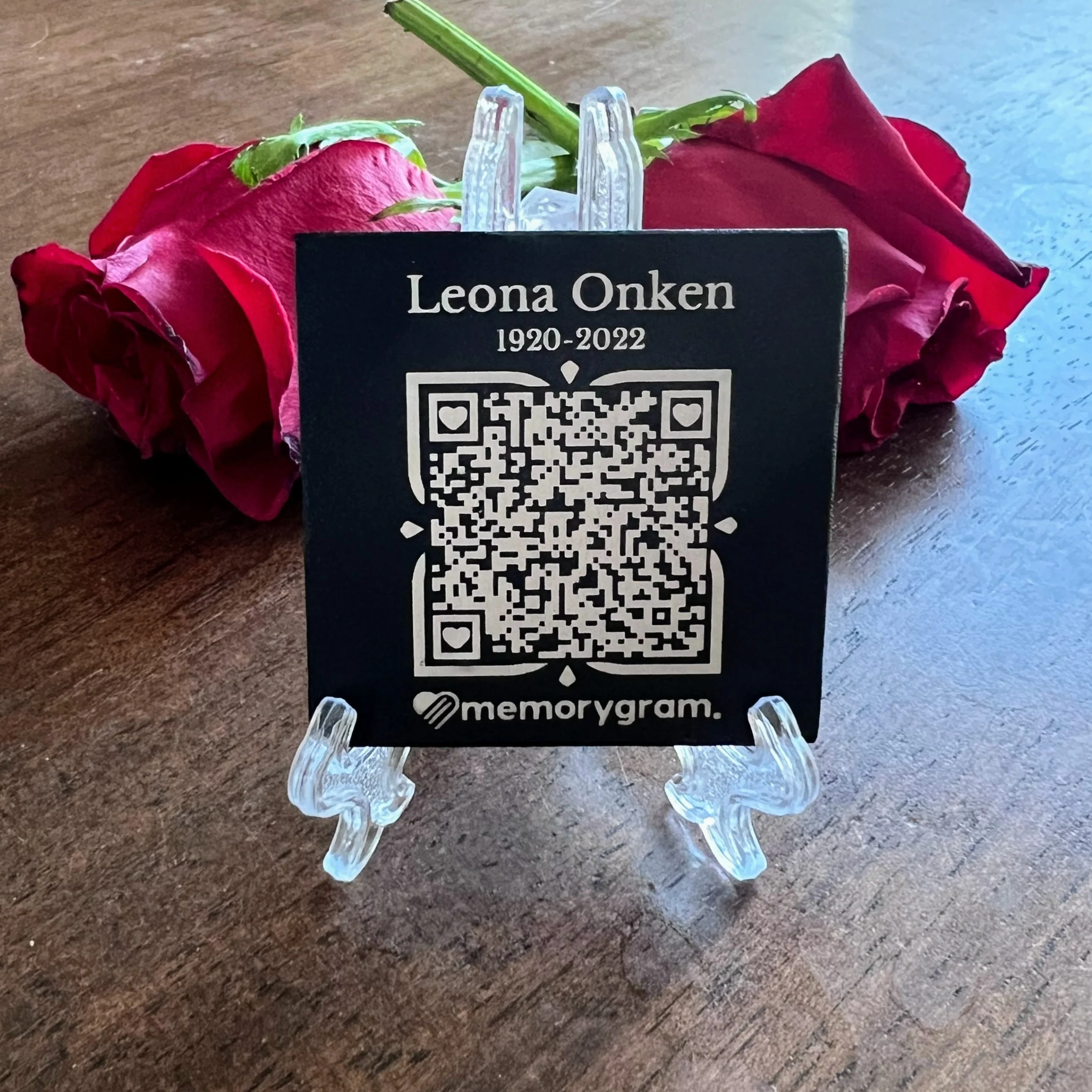 Memorygram QR Medallion: Includes Virtual Memorial & Voice Feature - Image 24