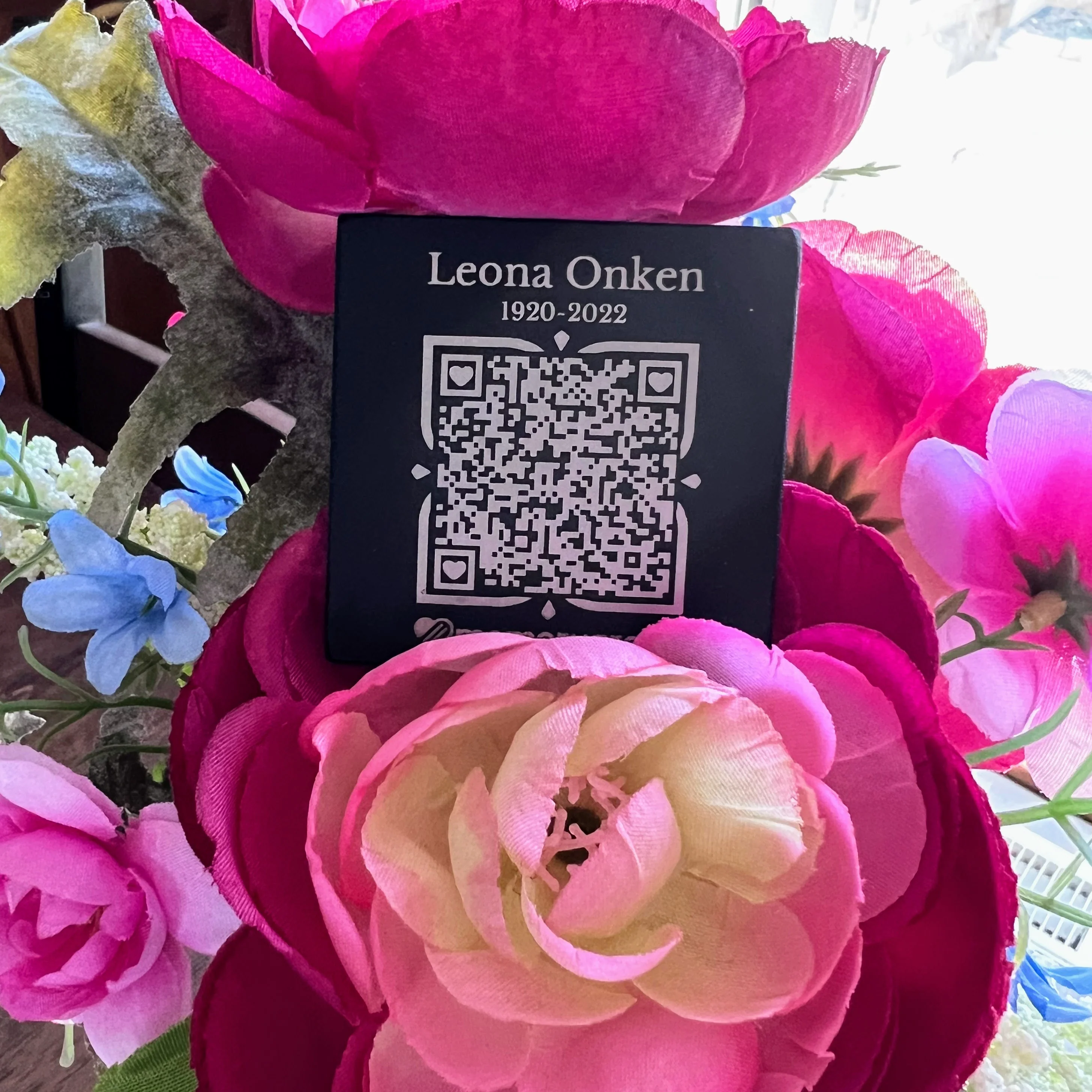 Memorygram QR Medallion: Includes Virtual Memorial & Voice Feature - Image 25