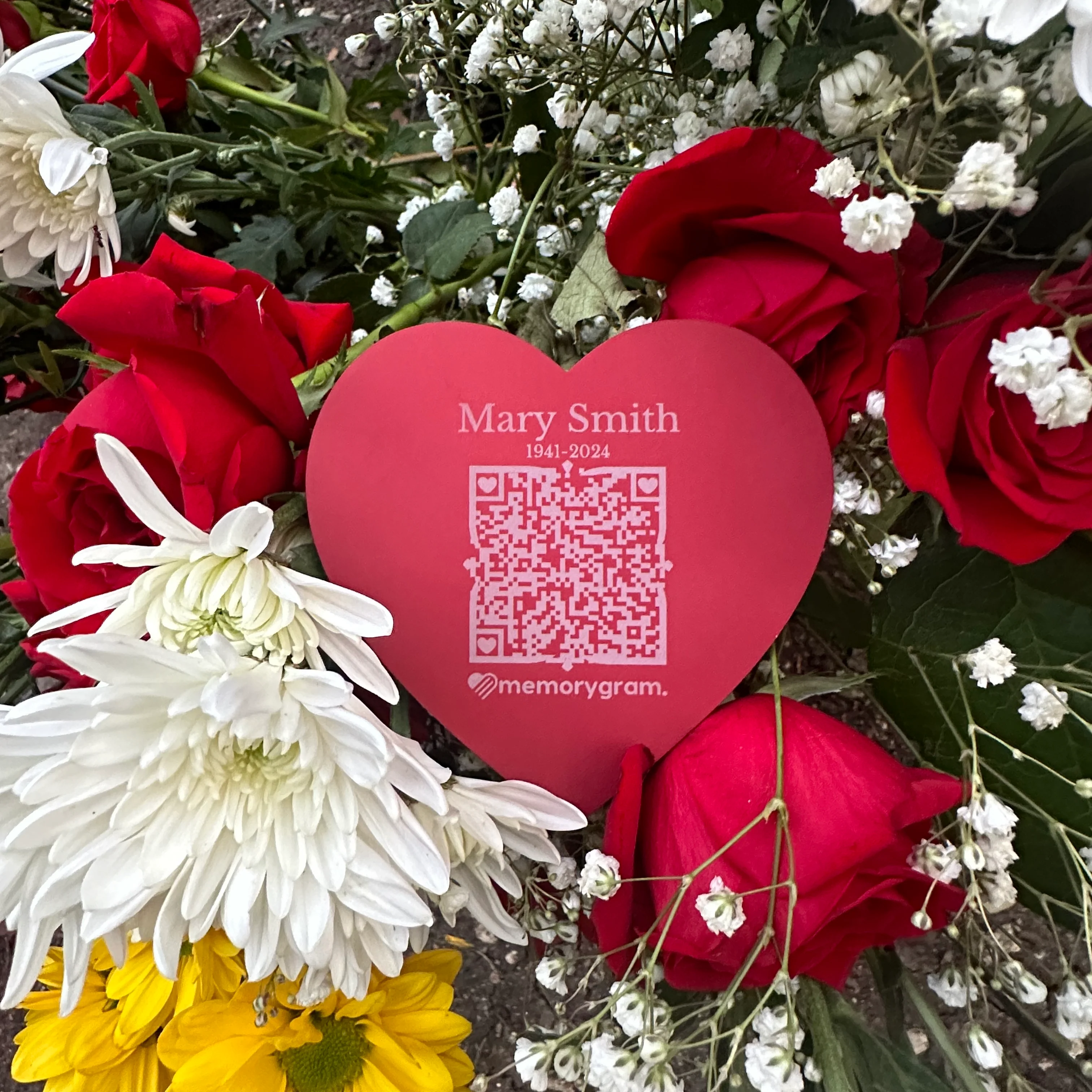 Memorygram QR Medallion: Includes Virtual Memorial & Voice Feature - Image 3