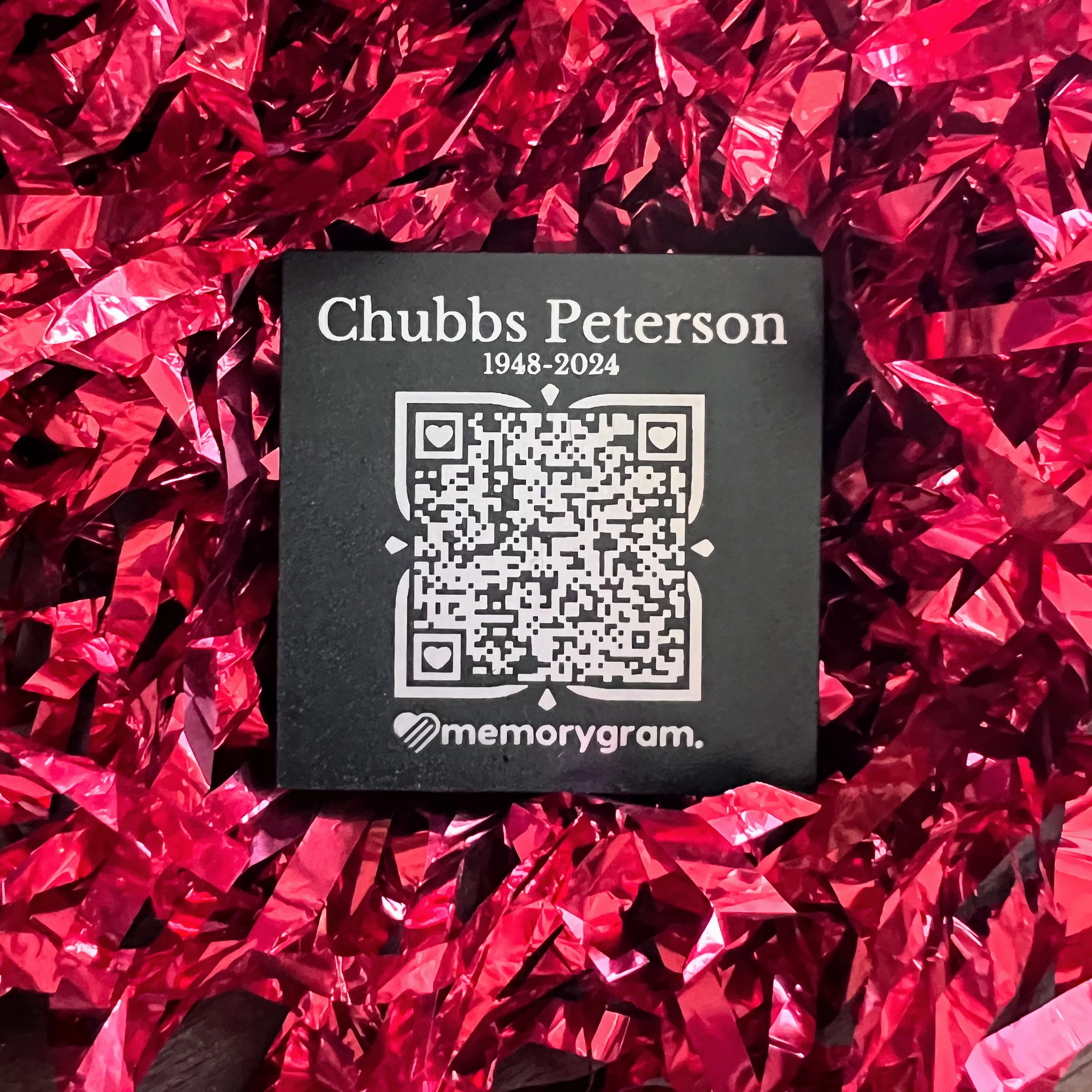 Memorygram QR Medallion: Includes Virtual Memorial & Voice Feature - Image 30