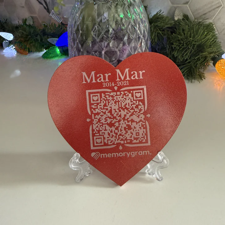 Memorygram QR Pet Medallion: Includes Virtual Memorial - Image 7